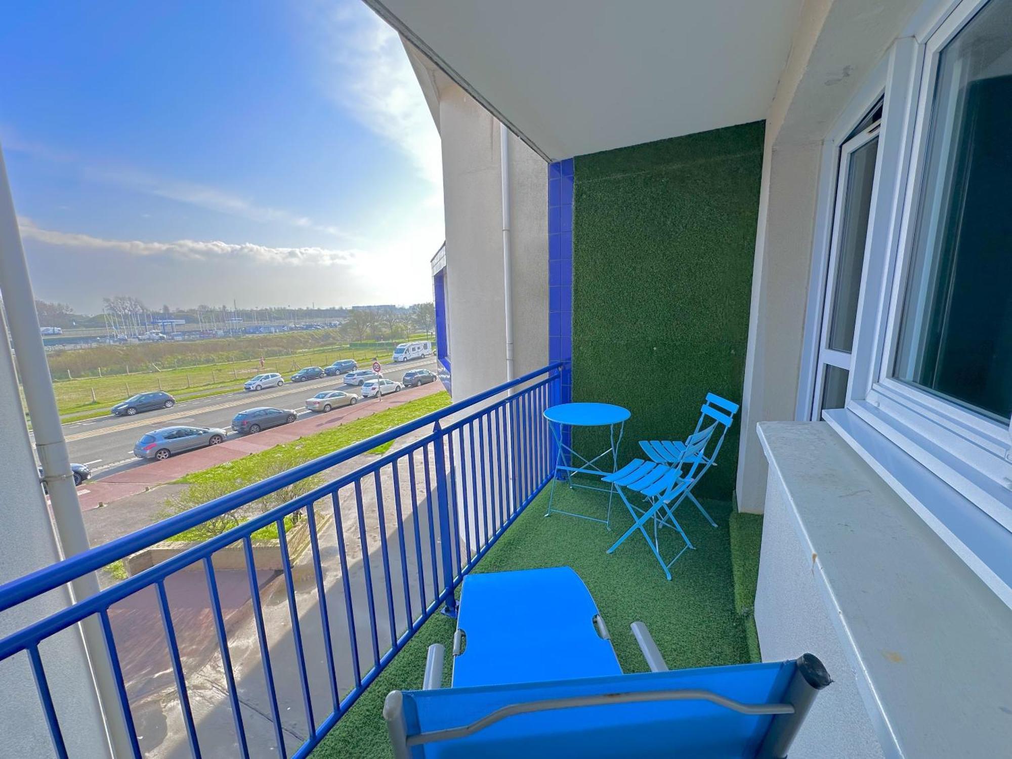 Appartement Luxe Vue Sur Mer Calais Plage Экстерьер фото